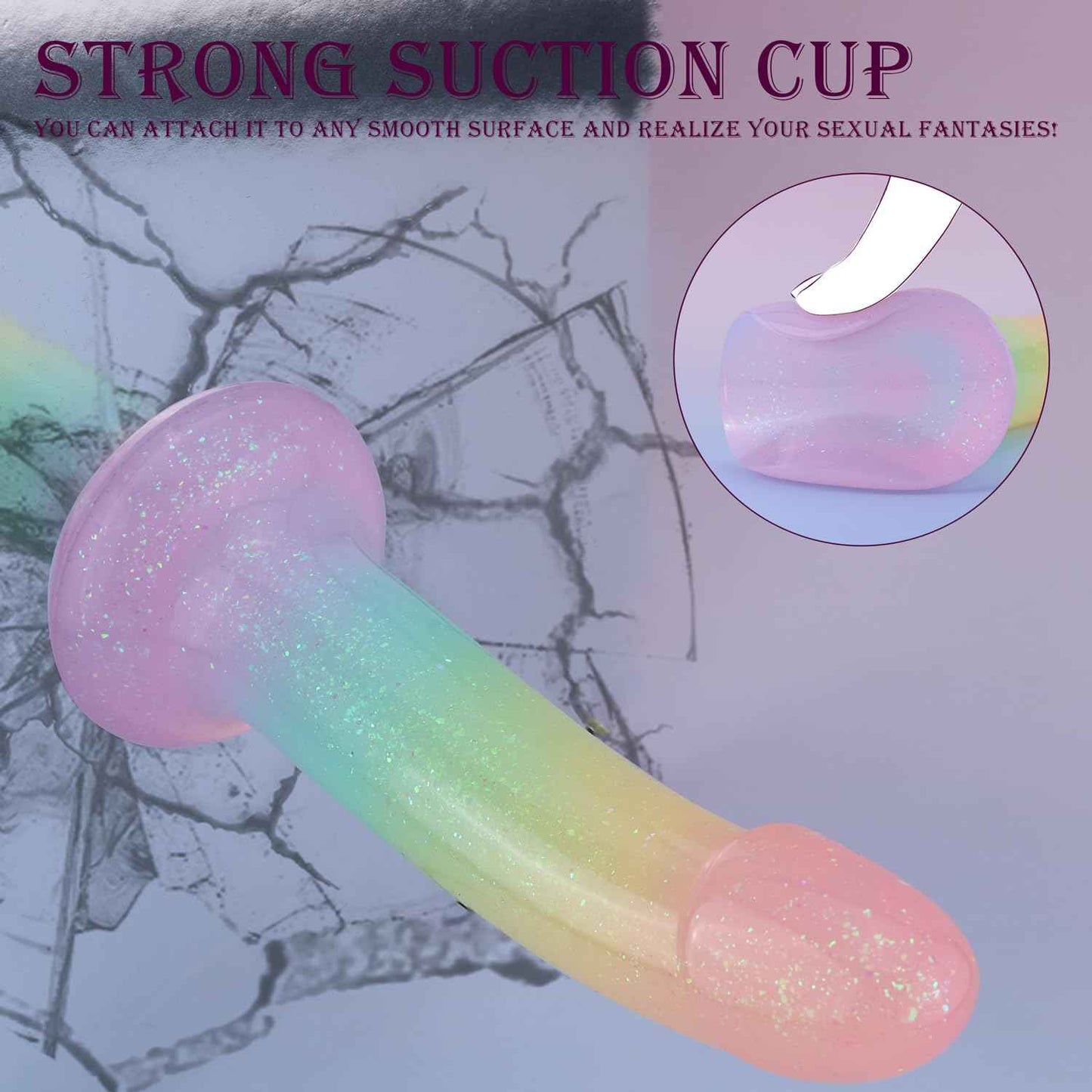 7 Inch Clear Liquid Silicone
