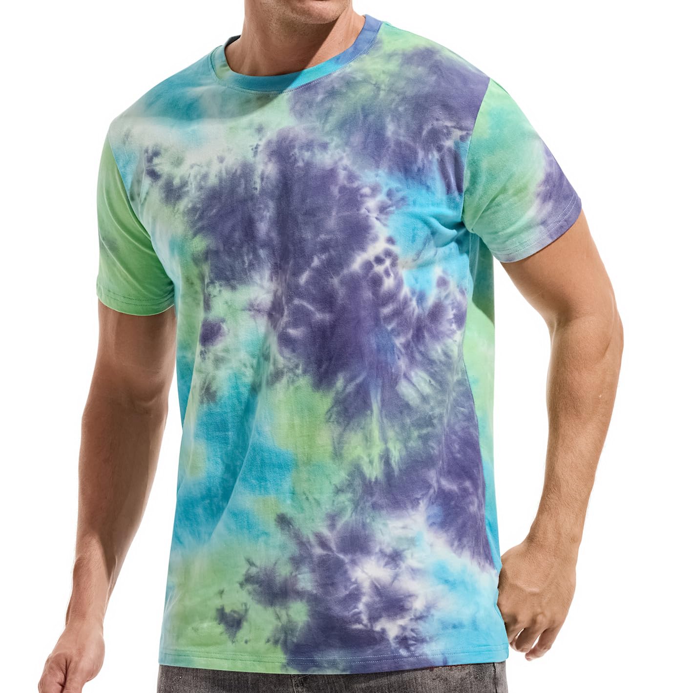 KLIEGOU Mens Hipster Hiphop Tees - Fashion Print T-Shirts