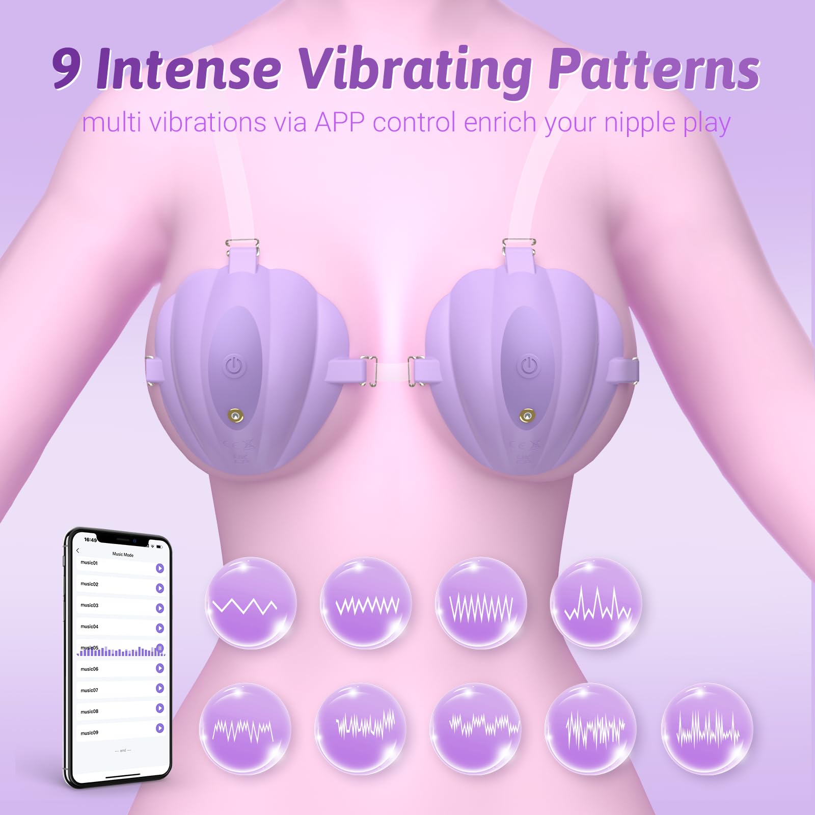 Nipple Sucking Sensory Toys for Date Night Upgrade Mode Licking Sensory Toys Woman, Clitioral Suck for Women Sucking Toy for Woman Pleasure Adult Toy Adult Toys Sensory for Thrusting Tool Red W1558