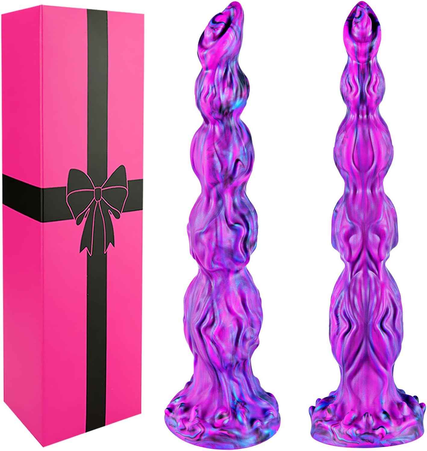 Hainuo Fantasy Monster Dog Knot Dildo with Suction Cup