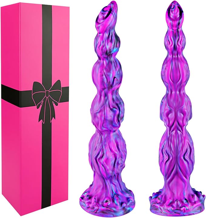 Hainuo Fantasy Monster Dog Knot Dildo with Suction Cup