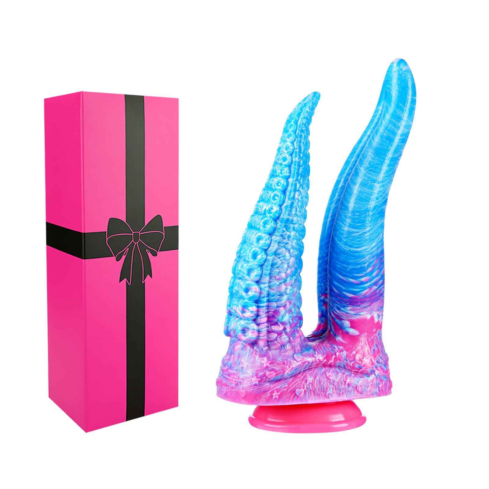 7.9" Double Head Tentacle Dildo, Small Monster Double Head Realistic Dildo
