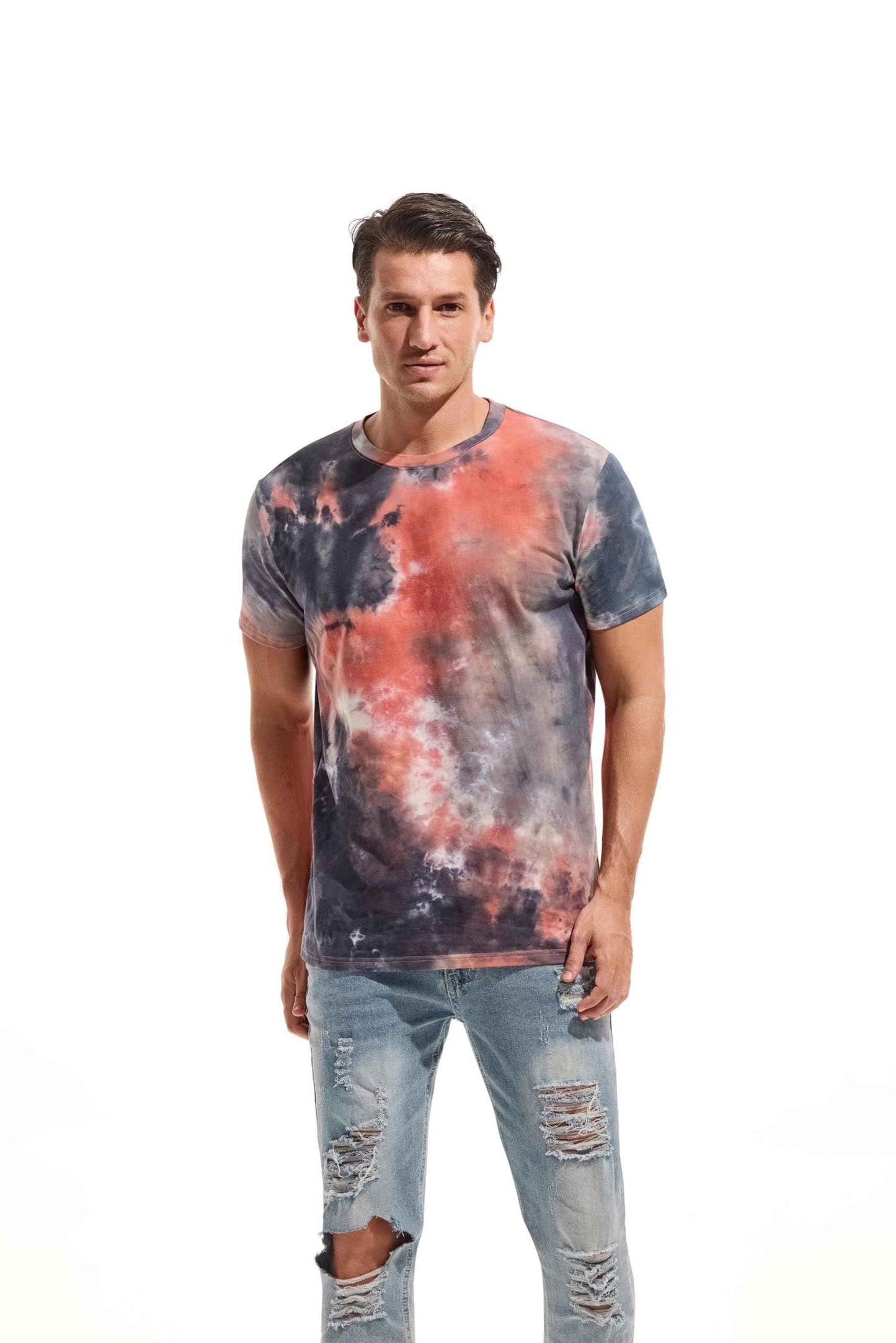 KLIEGOU Mens Hipster Hiphop Tees - Fashion Print T-Shirts