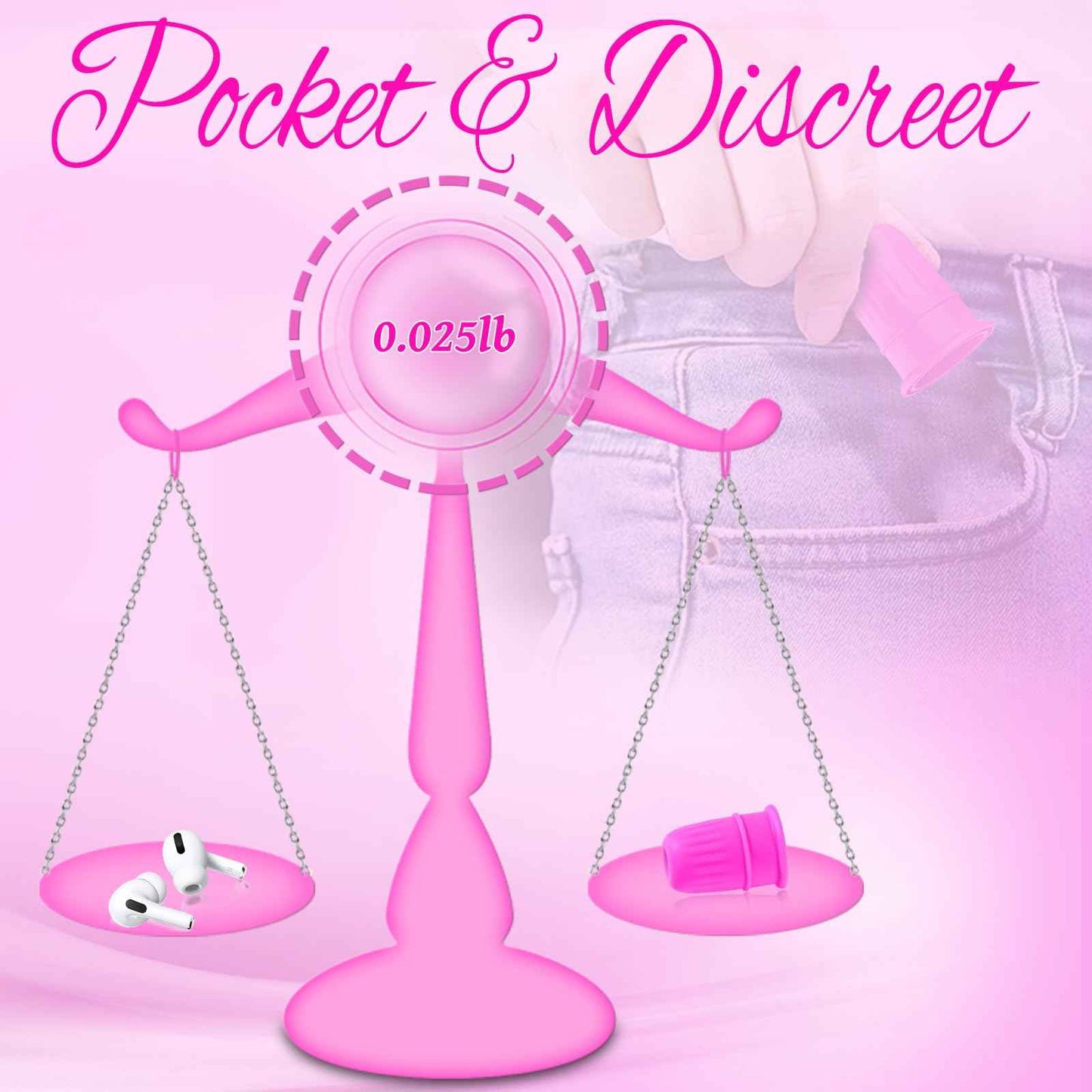 Beginner Nipple Sucker Set – Silicone Mini Nipple Sucking Clamps for Women’s Adult Pleasure in Purple