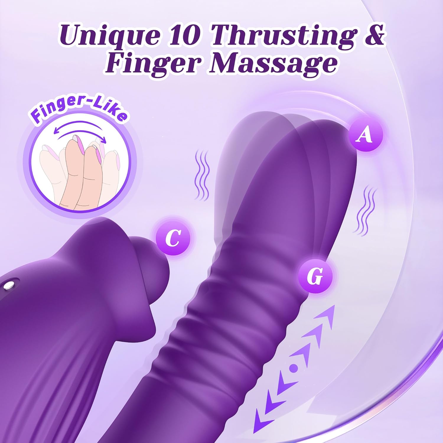 Tracy's Dog Ciro G-Spot Vibrator Multi-Function Thrusting Sex Toy