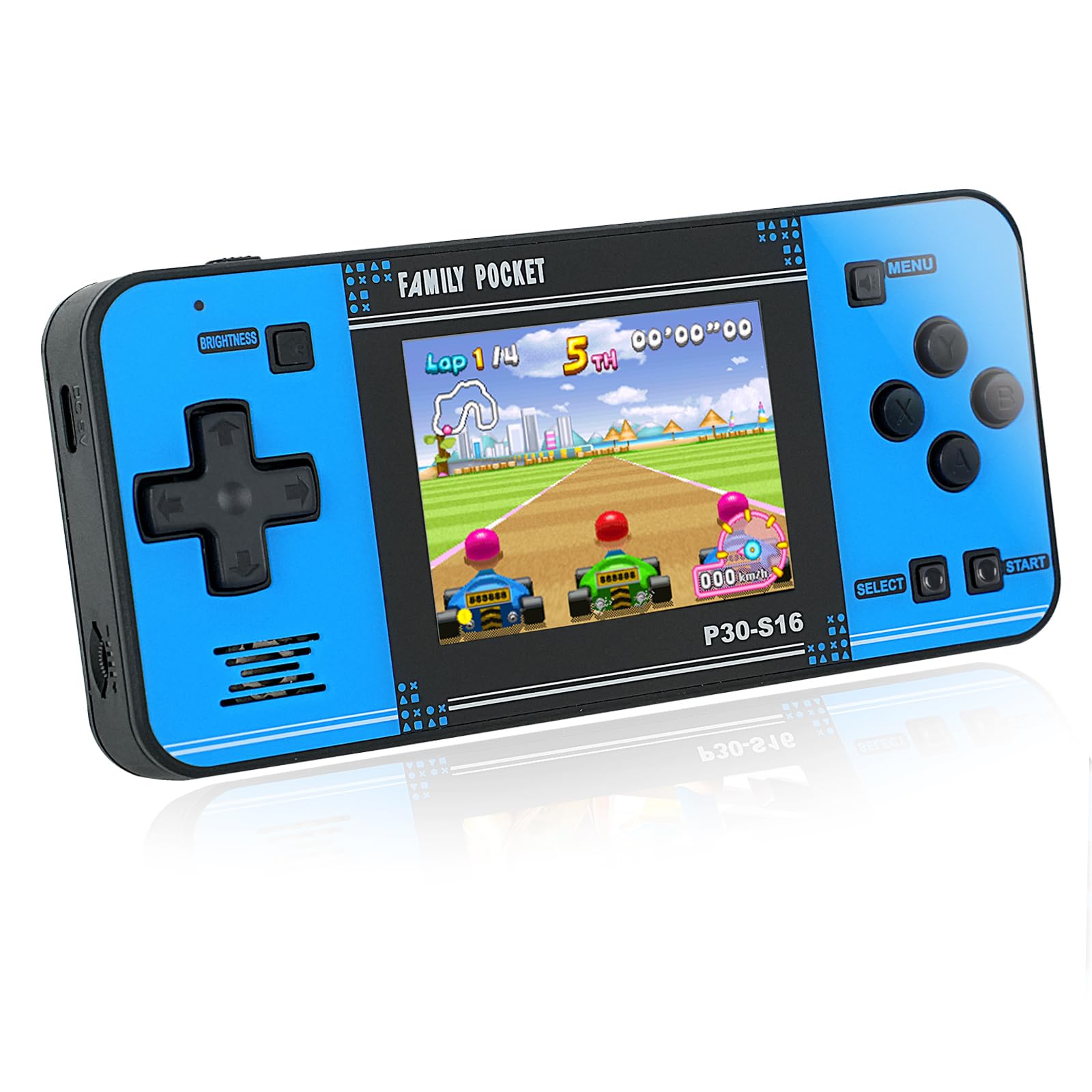 Handheld Game for Kids -Preloaded 220 Retro Video Games, Portable Gaming Player with Rechargeable Battery 3.0" LCD Screen, Mini Arcade Electronic Toy Gifts for Boys Girls