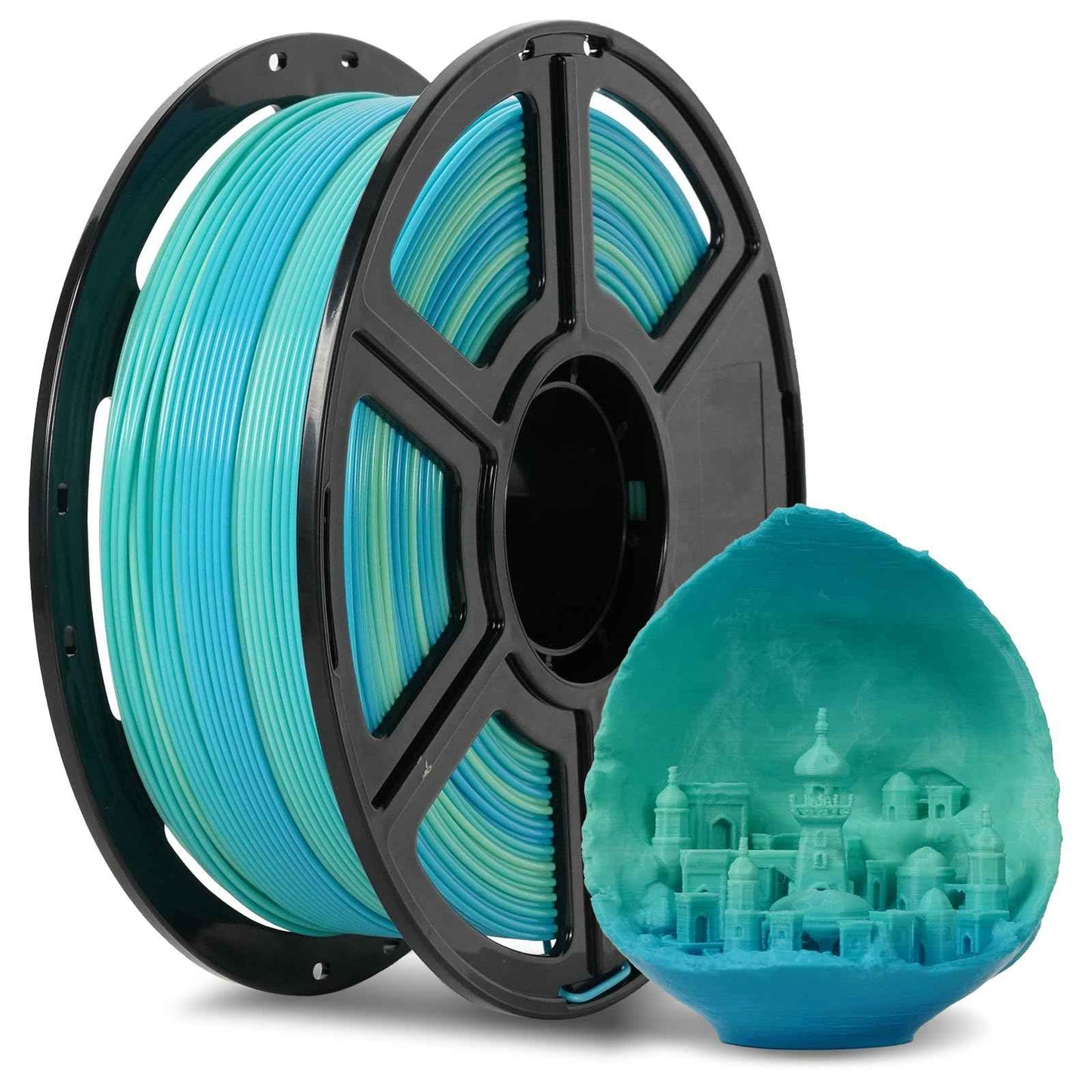 FLASHFORGE Matte PLA Filament 1.75mm +/- 0.02mm, Subdued Matte Surface 3D Printer Filament 1kg (2.2lbs) Spool, Excellent Printing Performance, Easy to Use for Most FDM 3D Printers