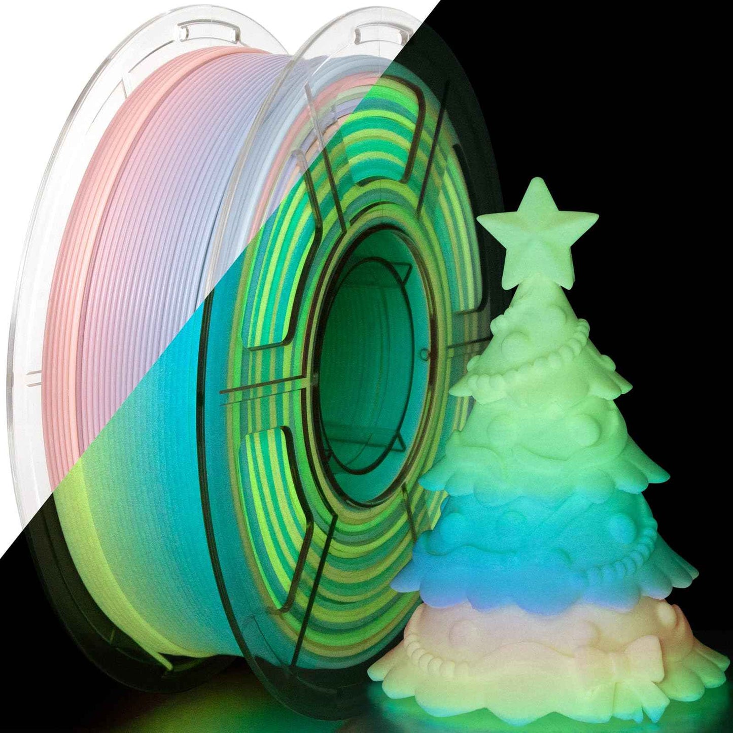 iSANMATE's 3D Printer Filament, PLA Filament 1.75 mm Dimensional Accuracy +/- 0.02 mm, 1 KG Spool