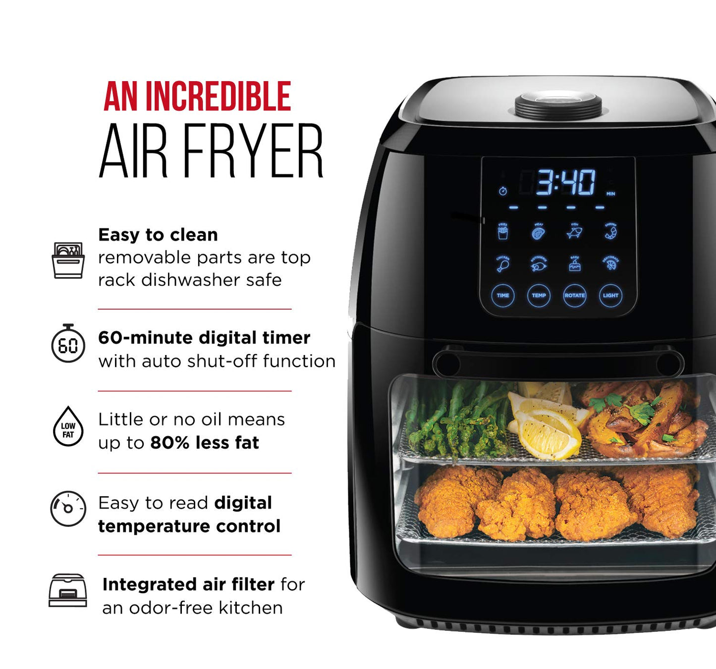 CHEFMAN Small Air Fryer