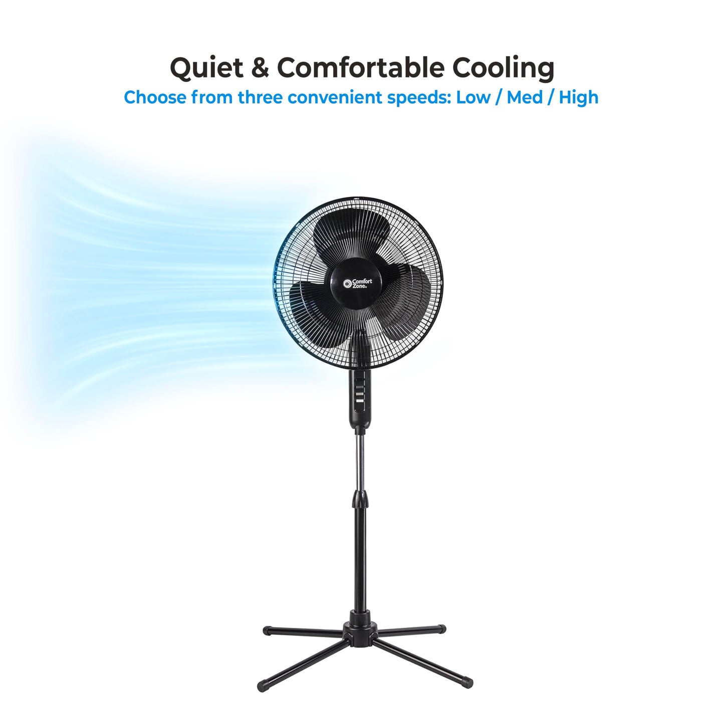Comfort Zone Pedestal Fan