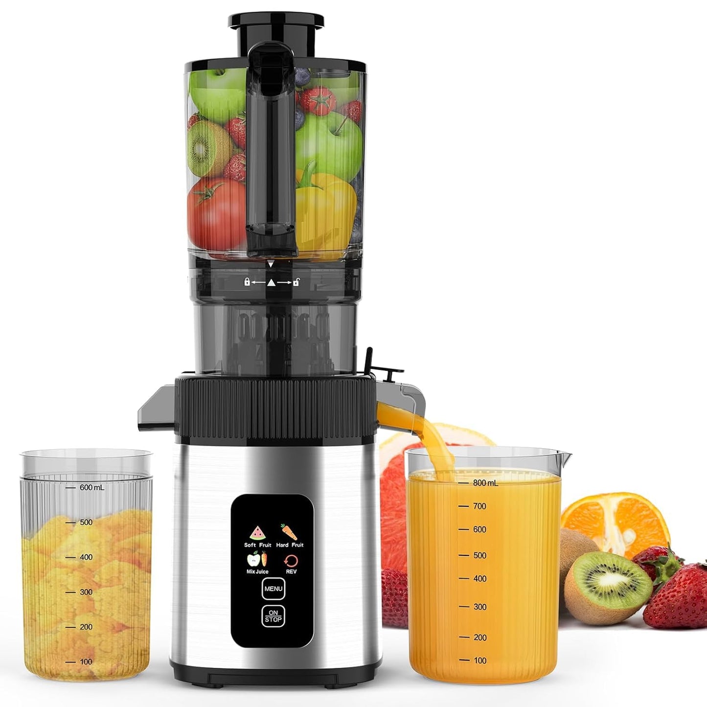 Electactic Slow Juicer Machine with 300W Pure Copper Motor