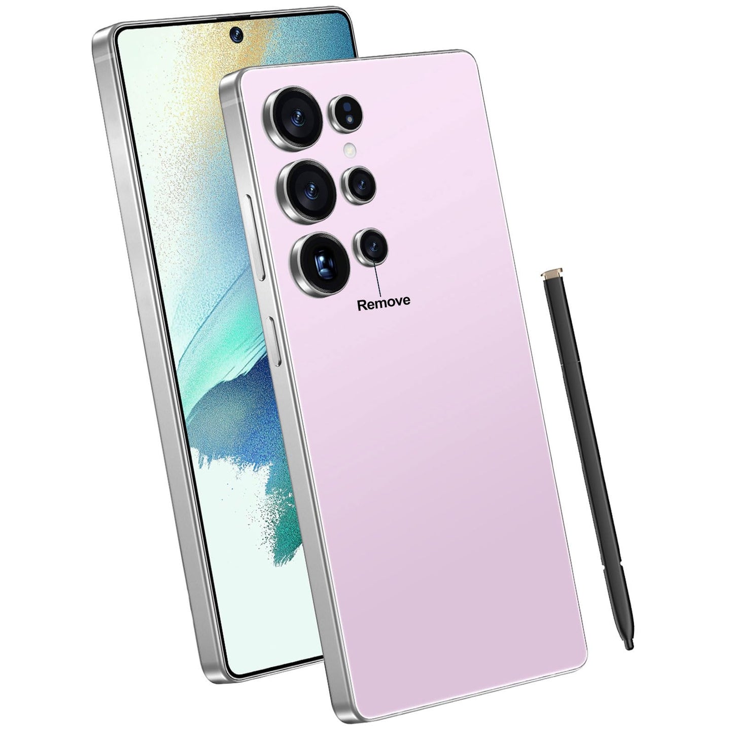 Ghoxrxal I25 Ultra Unlocked Android Smartphone, 16GB RAM+512GB ROM Cell Phone, 6.99" FHD+ Large Display with Stylus Pen, 7000mAh, 108MP Camera, 5G Dual SIM Android 14 Mobile Phone