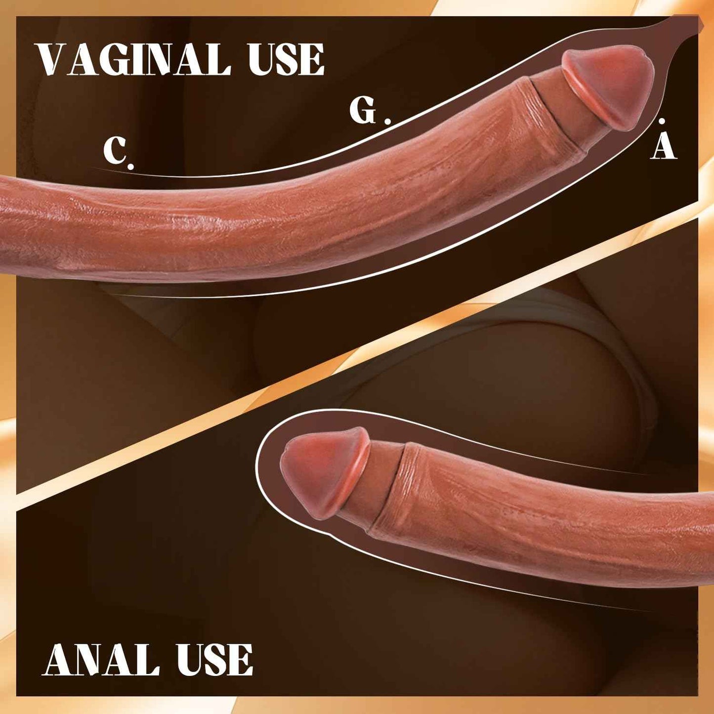 22.64 Inch Super Long Huge Giant Dildos for Deepest Sex,Realistic Big Thick Anal Dildo with Small Glans,Soft Flexible Strap on Dildo with Strong Suction Cup Large Dildo Sex Toy for Women Men Gay