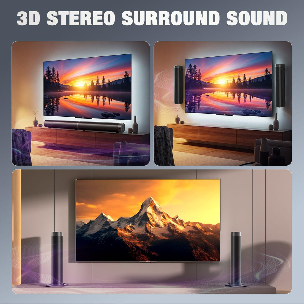 Puriom Soundbar for TV