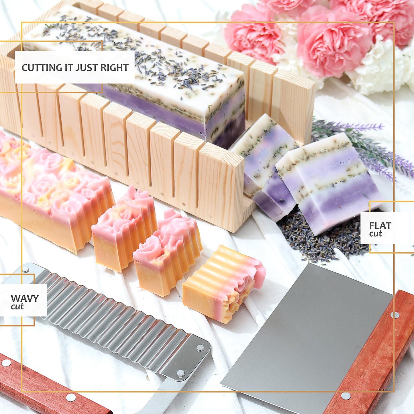 Illumive Deluxe Soap Making Kit - Soap Kit Includes All Soap Making Supplies. DIY Soap Making Kit.
