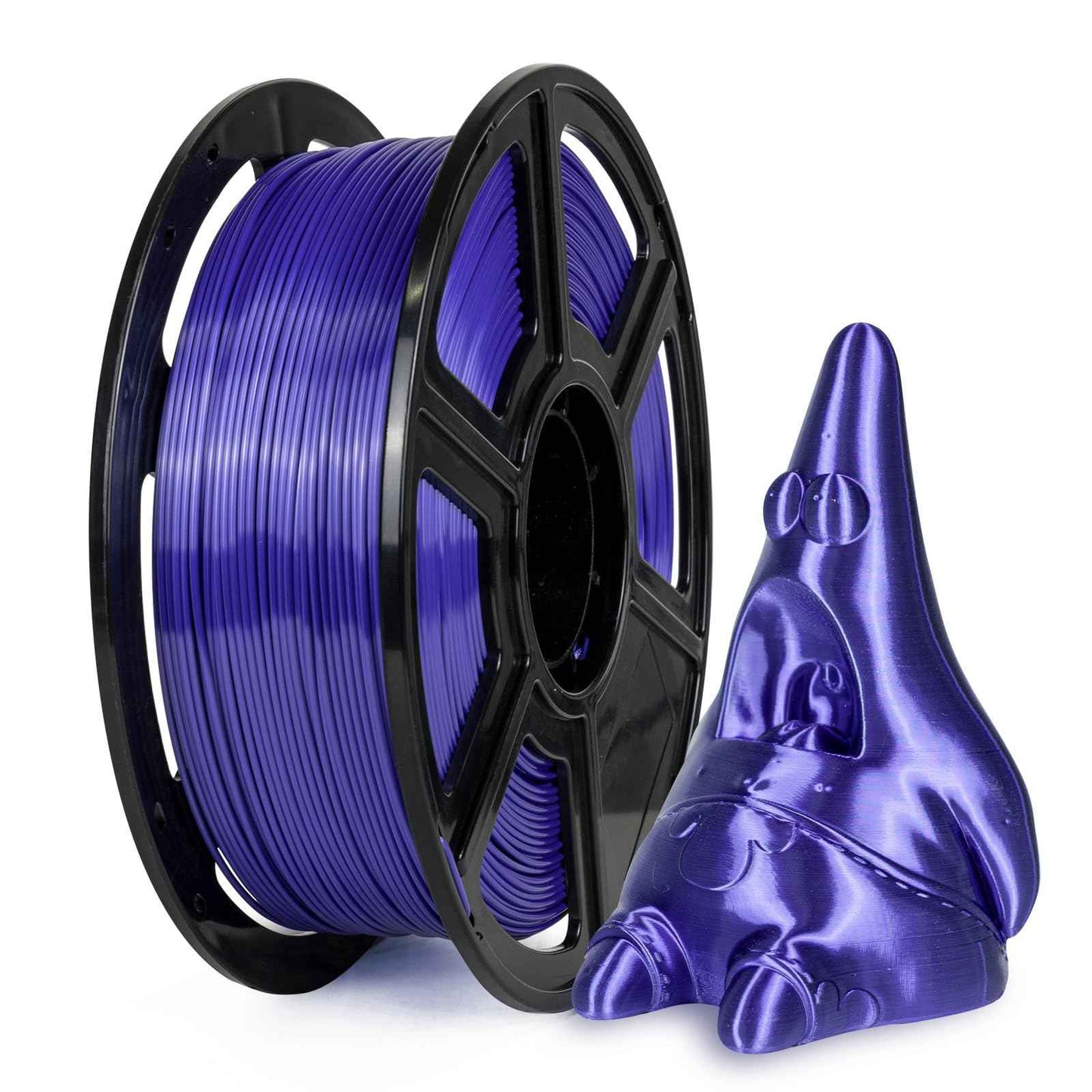 FLASHFORGE Silk PLA Filament 1.75mm, 3D Printer Filament 1kg (2.2lbs) Spool, Smooth and Silky Texture 3D Printing Filament, Dimensional Accuracy +/- 0.02mm