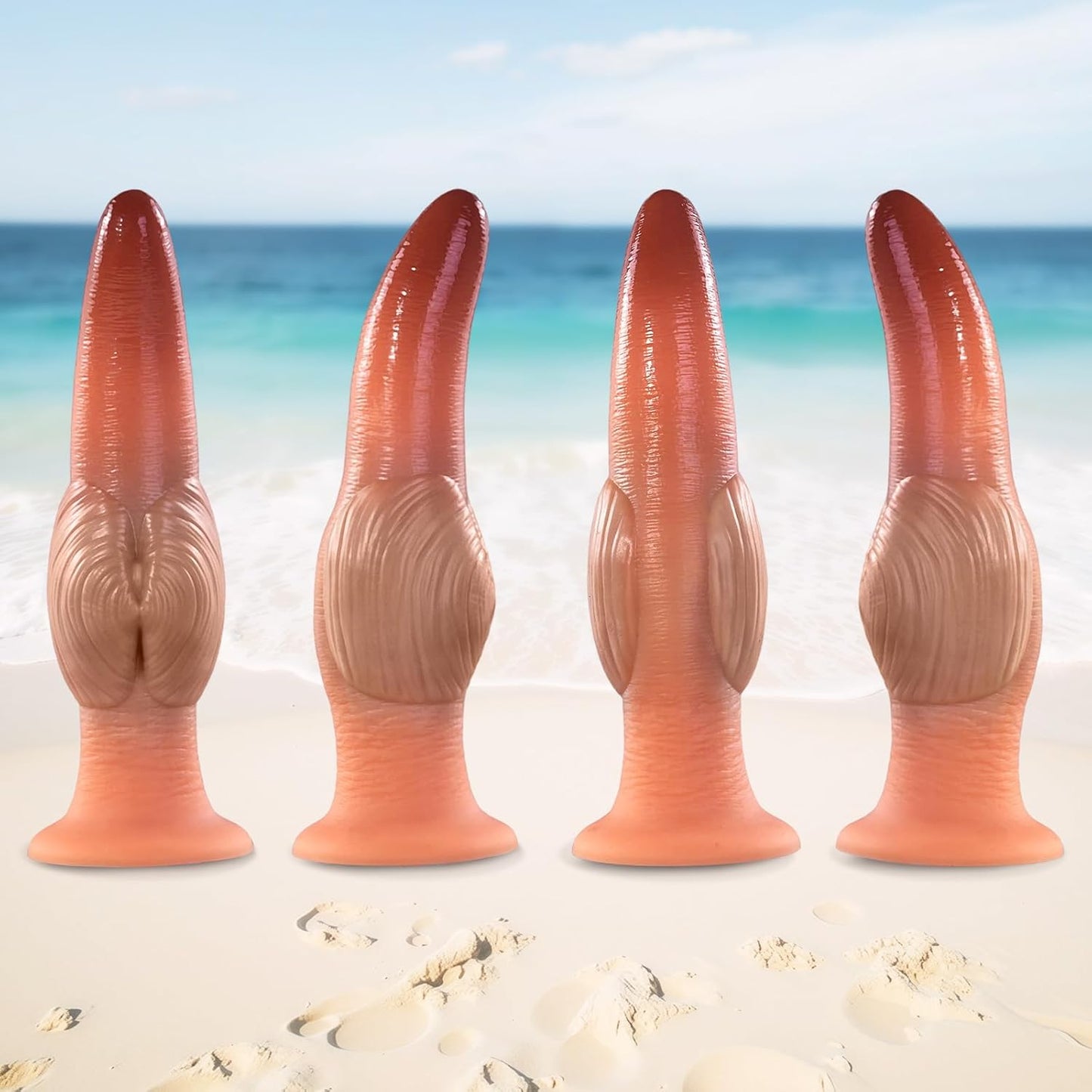 ENAMORADOS Fantasy Deep Sea Monster Knot Dildo Silicone Suction Cup