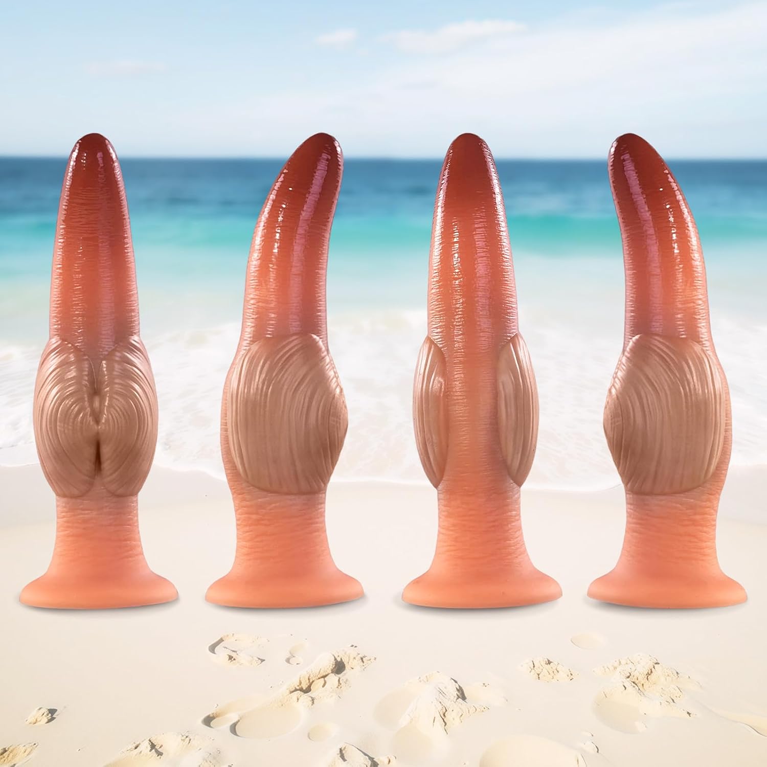 ENAMORADOS Fantasy Deep Sea Monster Knot Dildo Silicone Suction Cup
