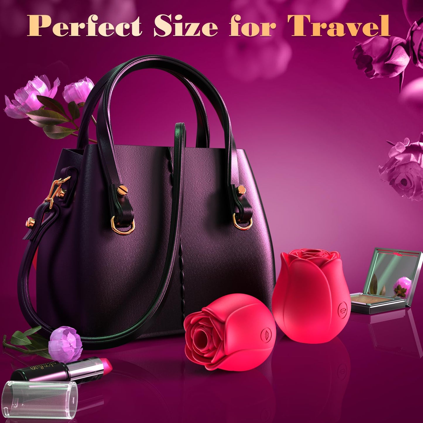 Sucking Vibrator Rose Sex Toy - Big Shocked Vibrator Rose Toy Adult Toys