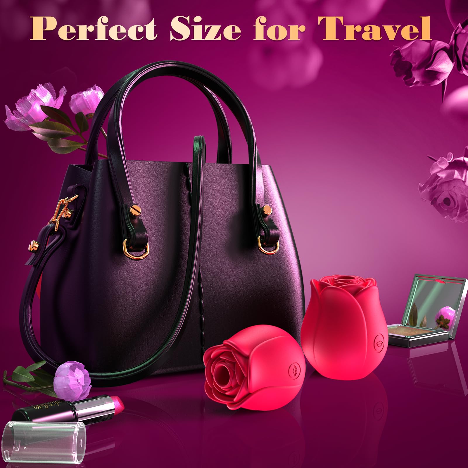 Sucking Vibrator Rose Sex Toy - Big Shocked Vibrator Rose Toy Adult Toys
