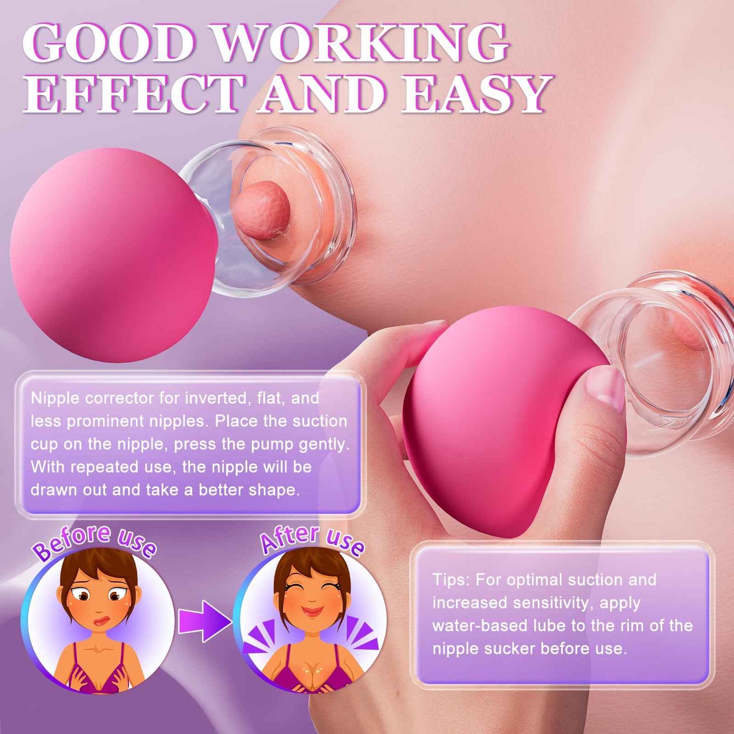 Nipple Vibrator Toy for Ultimate Adult Wearable Pleasure