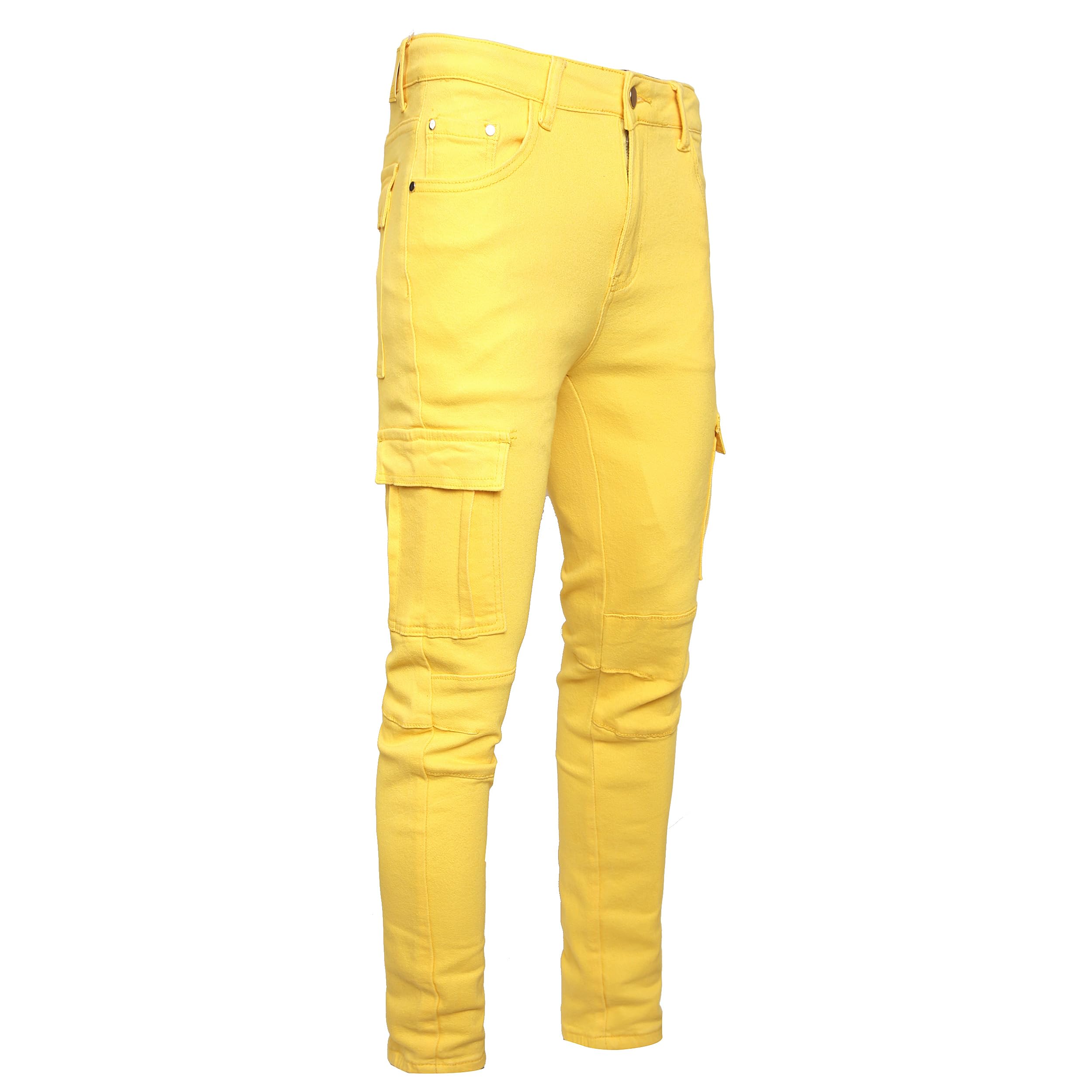 JUNBAOSS Men's Slim Fit Jeans Stretch Ripped Skinny Jeans for Men, Fashion Straight Leg Comfort Flex Waist Casual Pants