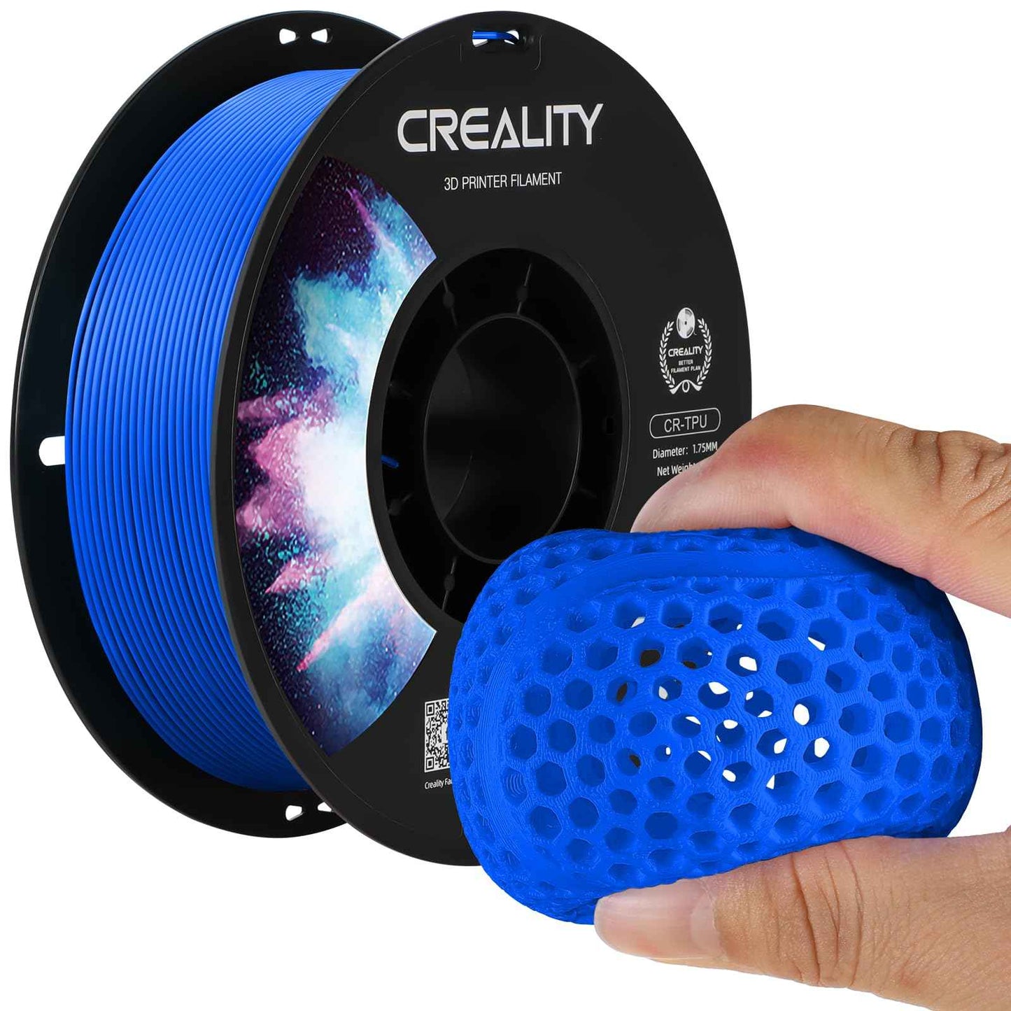 Creality 3D Printer Filament, PLA Plus Filament 1.75mm Apple Green