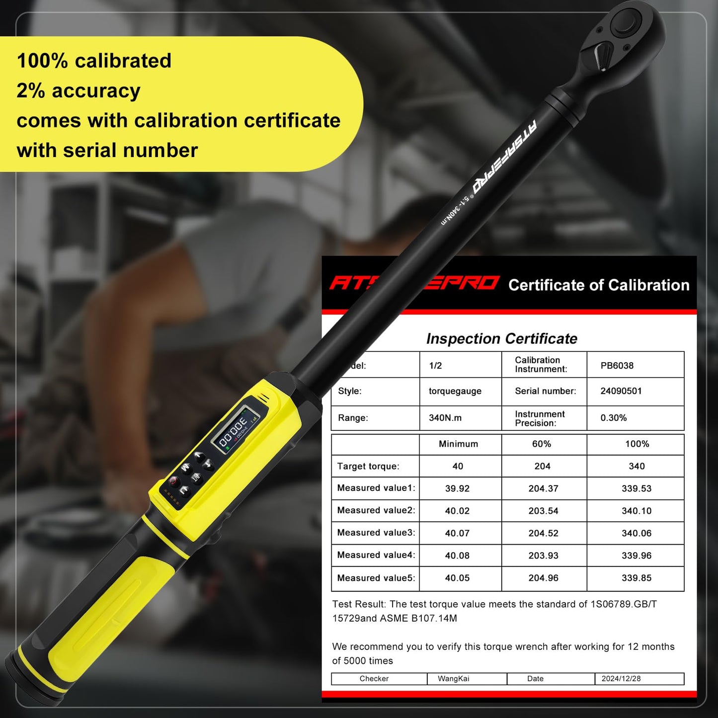 ATsafepro Bicycle Torque Wrench