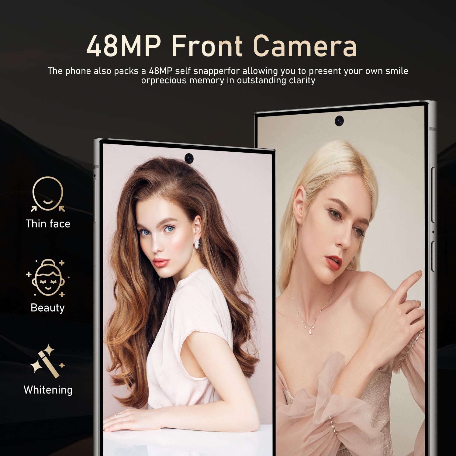MMY I24 Ultra 5G Unlocked Smartphone,16GB+512GB Fully Cell Phone for Android 13, 6.8" Unlocked Cell Phone, 6800mAh, 48MP+108MP Dual Camera/Dual SIM/Fingerprint Lock/Face