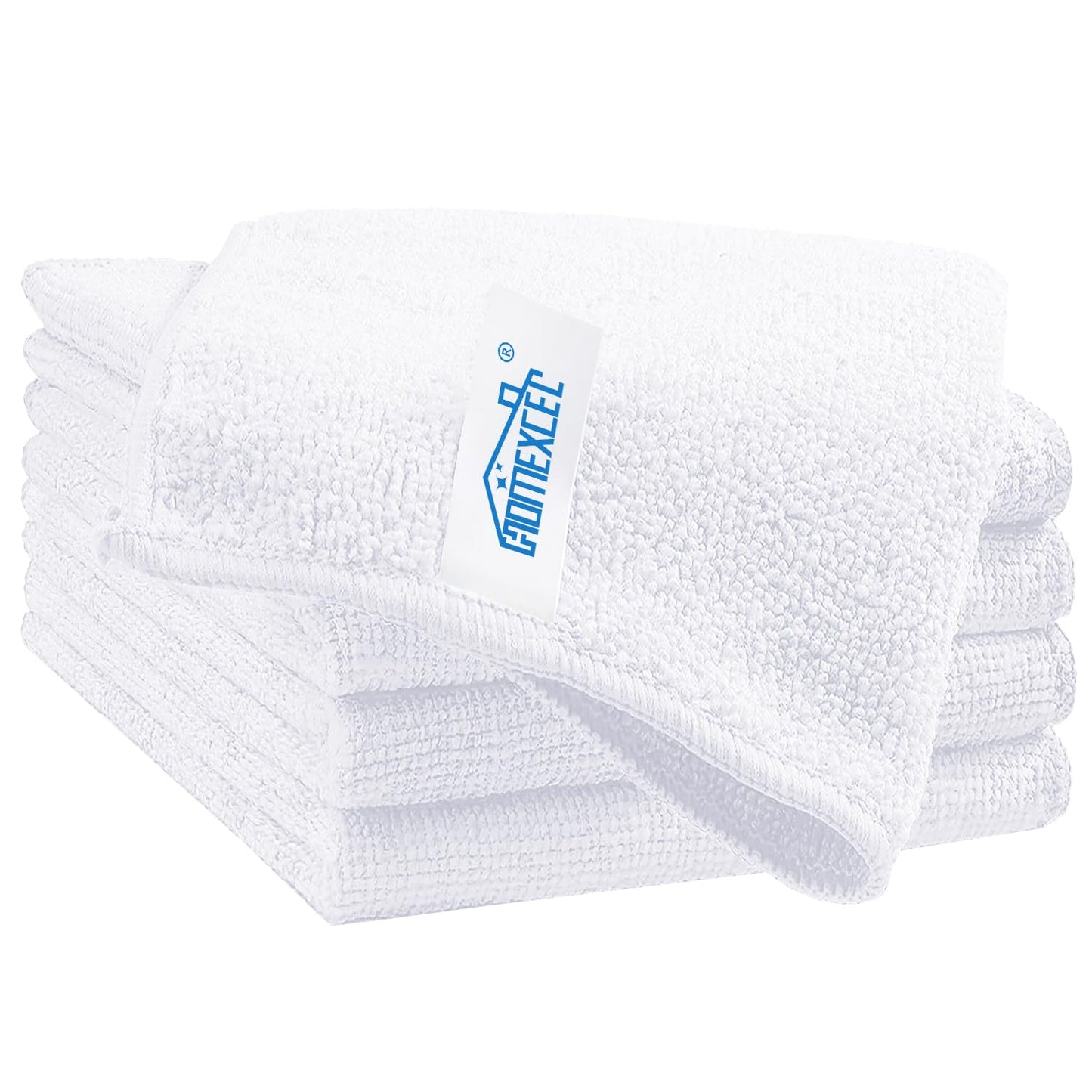 HOMEXCEL Microfiber Cleaning Cloth, Premium Microfiber Towels for Cars, Lint Free, Scratch-Free, Highly Absorbent, Reusable Cleaning Rags for Car, Household, Kitchen, Window