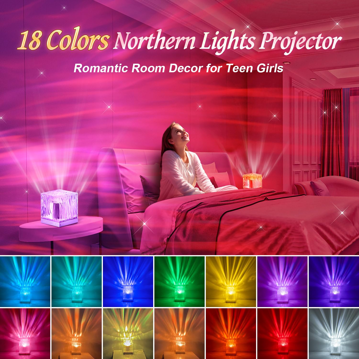 PIKOY Northern Lights Projector & Birthday Gifts