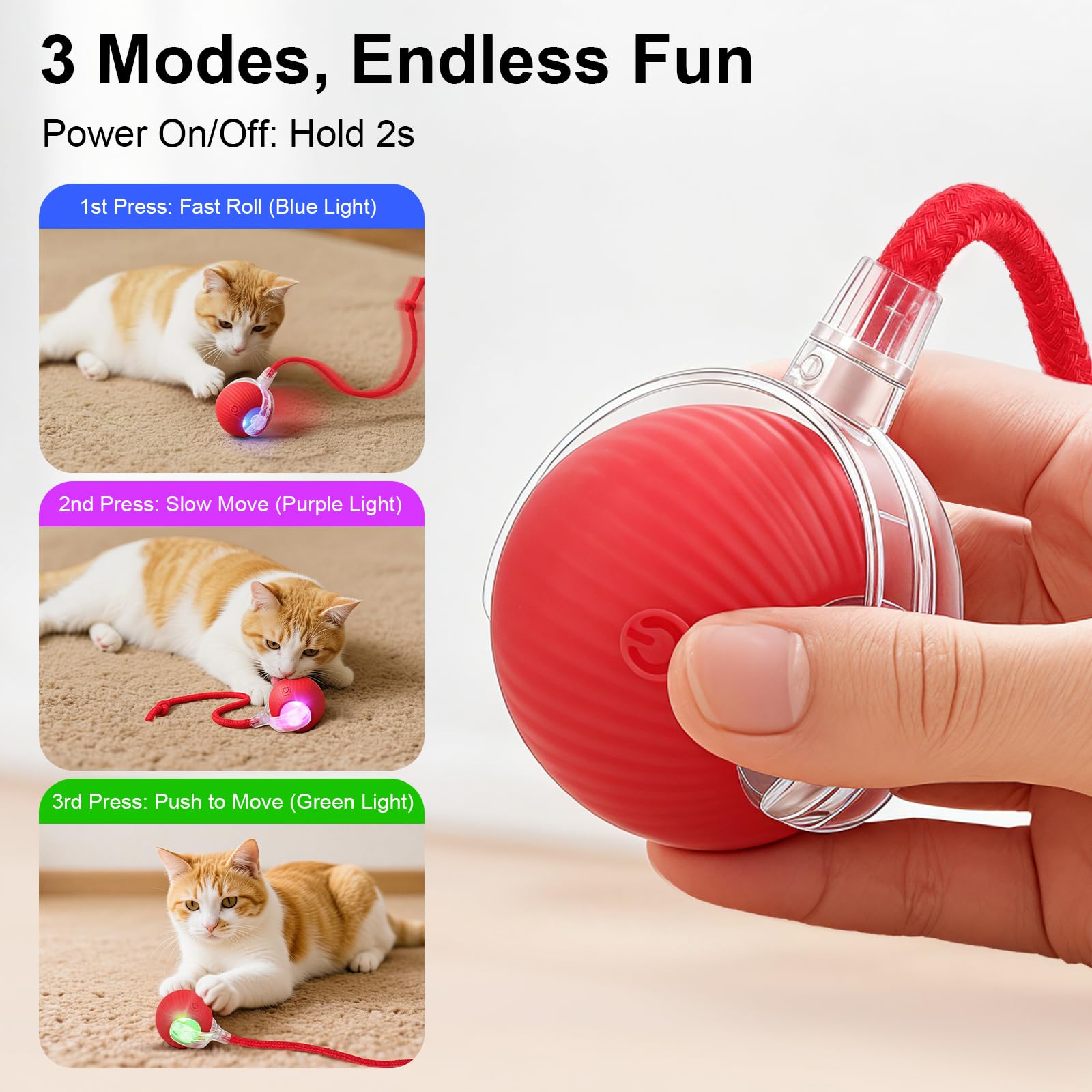 SilveWillo Automatic Cat Ball