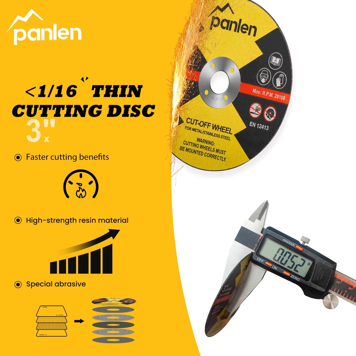 Panlen Cutting Wheels for Angle Grinder