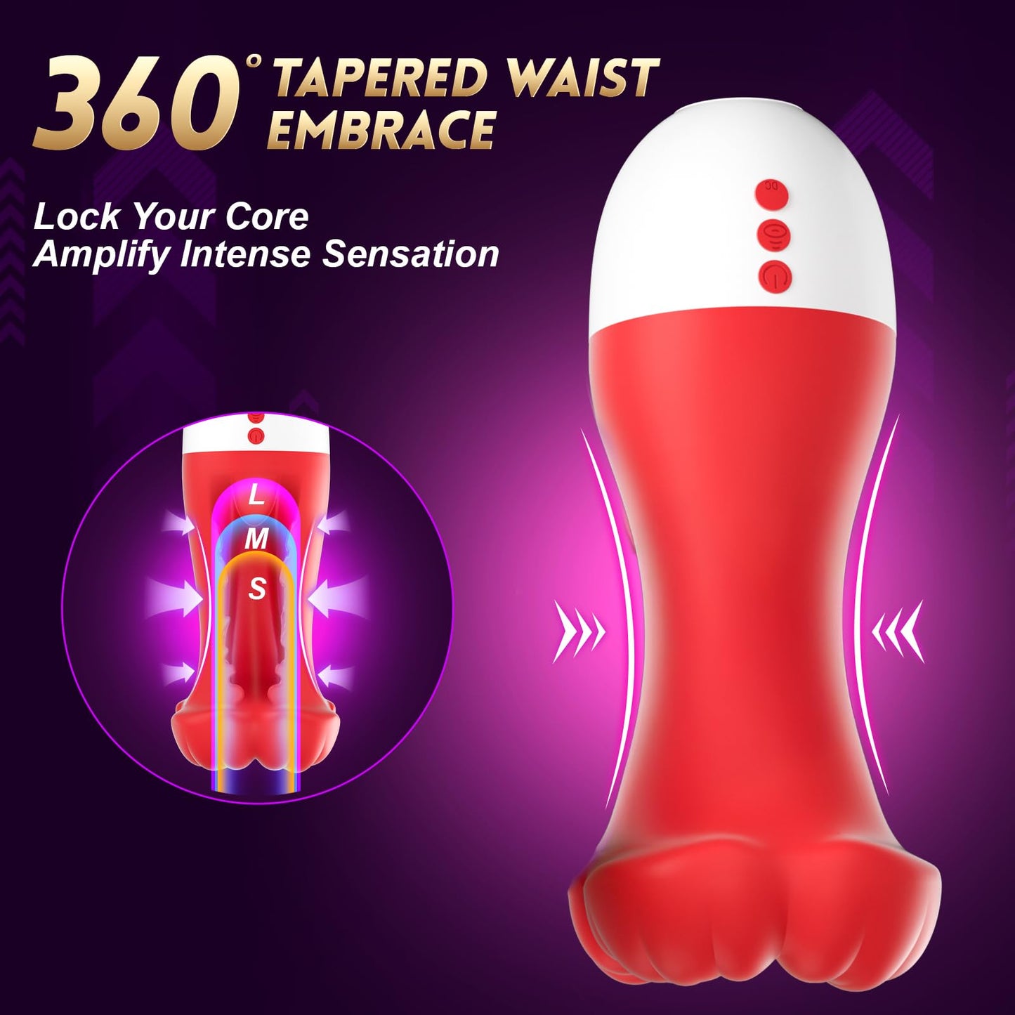 Male Sex Toys for Men – Waving Motion Male Maturbator