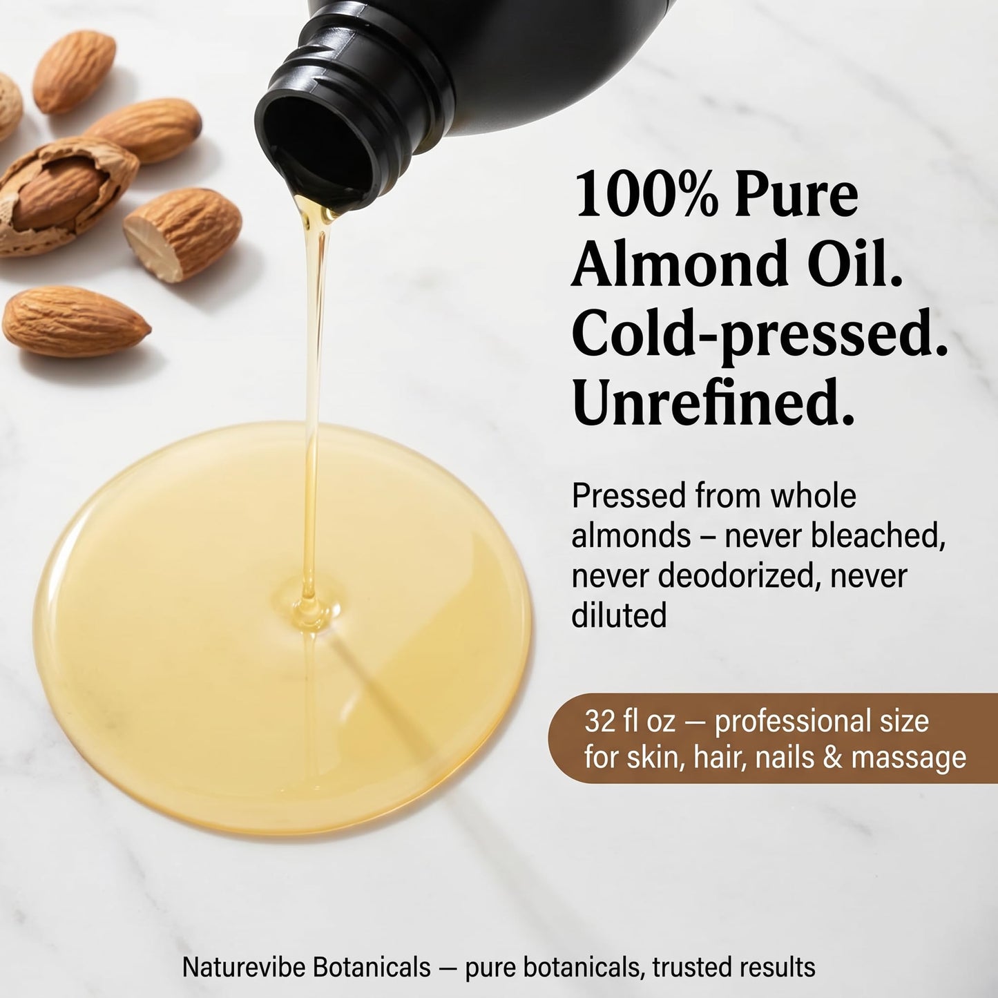 Naturevibe Botanicals Oil | 100% Pure and Natural | Great for Skin Care and Hair Care