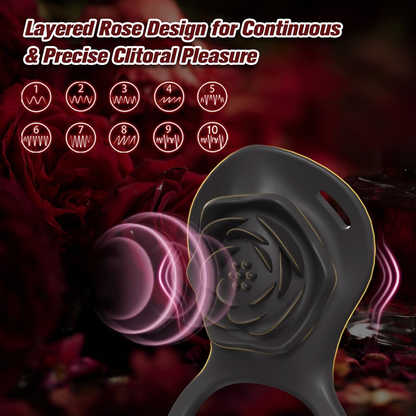 Portable Mini Vibrator for Women with 9 Vibration Modes, Quiet and Easy to Use Female Adult Sex Toy