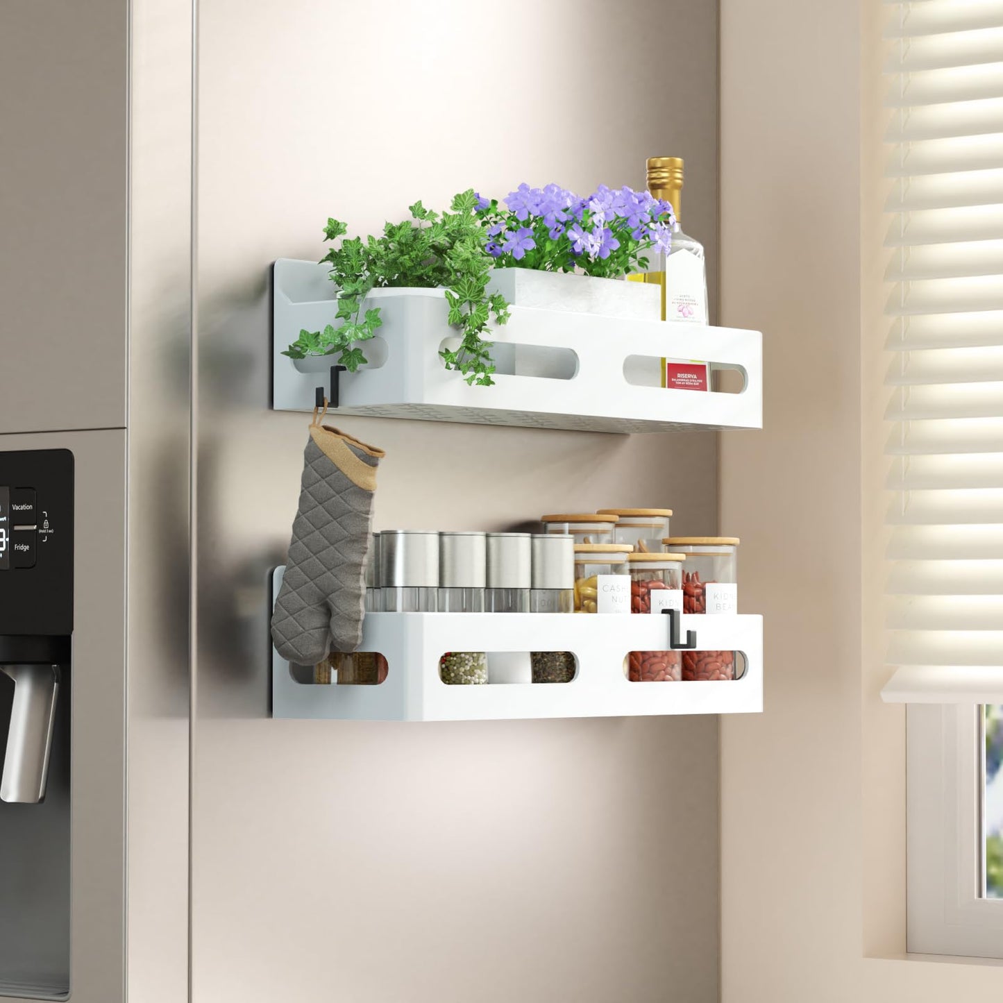 Sevenblue magnetic spice rack