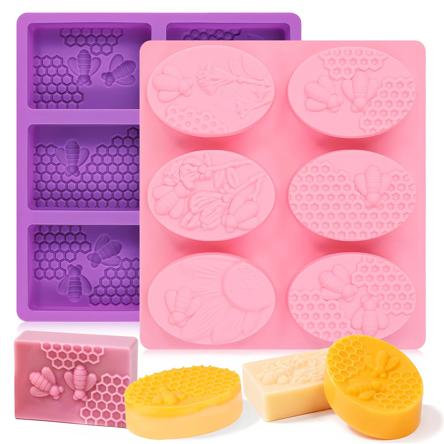 SJ Silicone Soap Molds