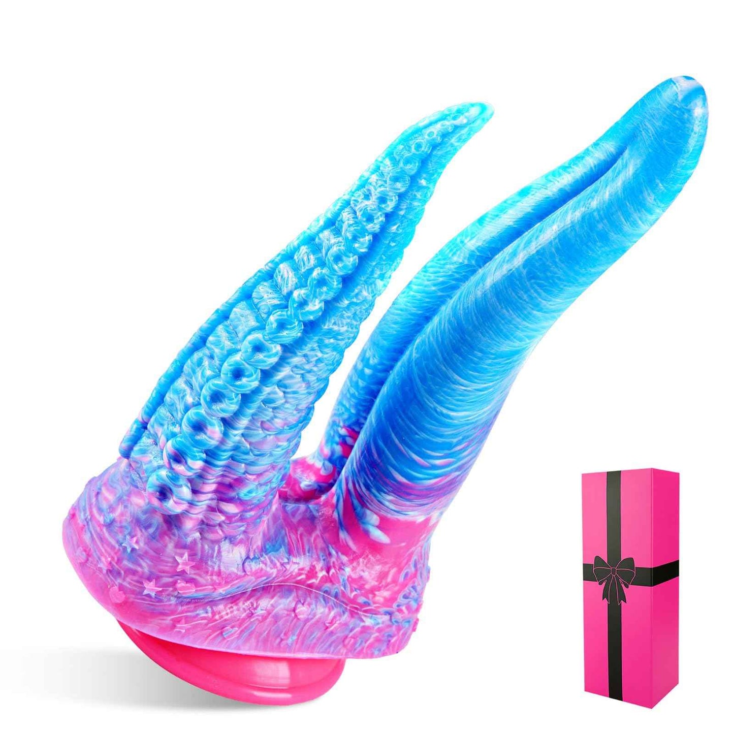 7.9" Double Head Tentacle Dildo, Small Monster Double Head Realistic Dildo