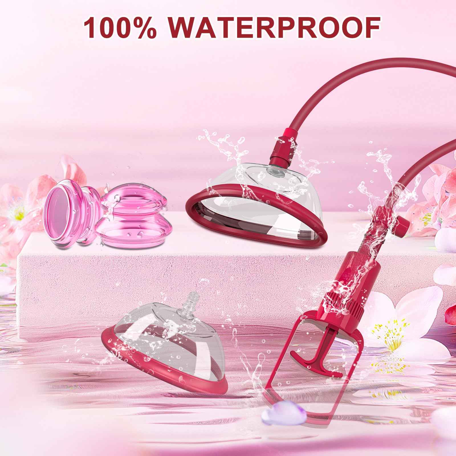 Pussy Pump Sex Toys for Women, Vagina Pump Women Sex Toys, Manual Vacuum Clit Pump Increased Sensitivity Powerful Suction Stimulate Clitoris Enhances Sexual Pleasure Tools for Women