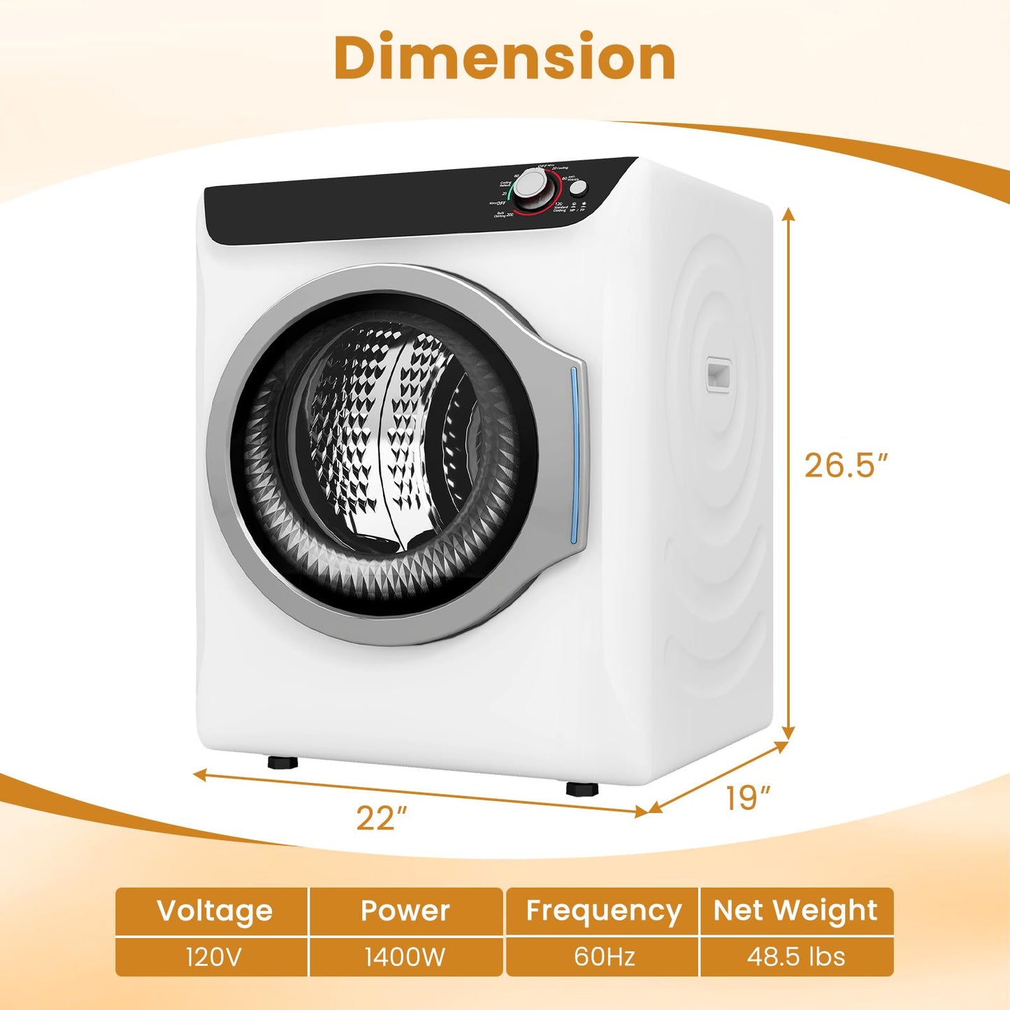 Auertech Portable Washer and Dryer Combo Set