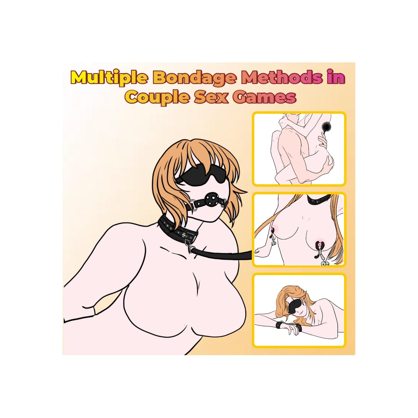 BDSM Bondage Restraint 11pcs Kits