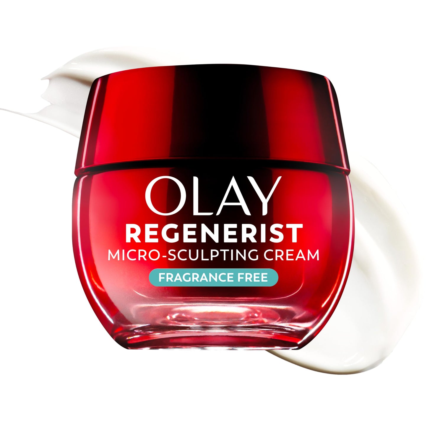 Olay Face Moisturizer, Regenerist Micro-Sculpting Cream for Women, Fragrance-Free Hydrating Anti-Aging, Anti-Wrinkle, Firming Skin Care Hyaluronic Acid, Niacinamide, Amino Peptides, 1.7 Oz (Pack of 3)