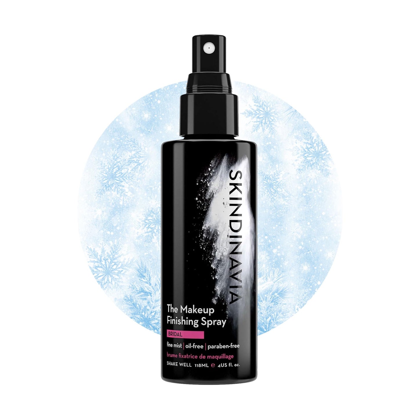Skindinavia The Makeup Finishing Spray, Classic Makeup Setting Spray, All-Day Wear, Long-Lasting Up to 16+ Hours, Heat-Resistant & Waterproof, Cooling Fine Mist, 2.0 Oz