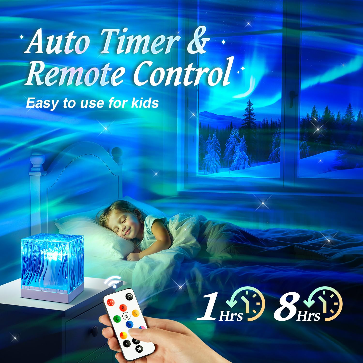 PIKOY Northern Lights Projector & Birthday Gifts