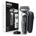 Braun Series 7 7071cc Flex Electric Razor for Men with SmartCare Center, Precision Trimmer, Wet & Dry, Rechargeable, Cordless Foil Shaver, Silver