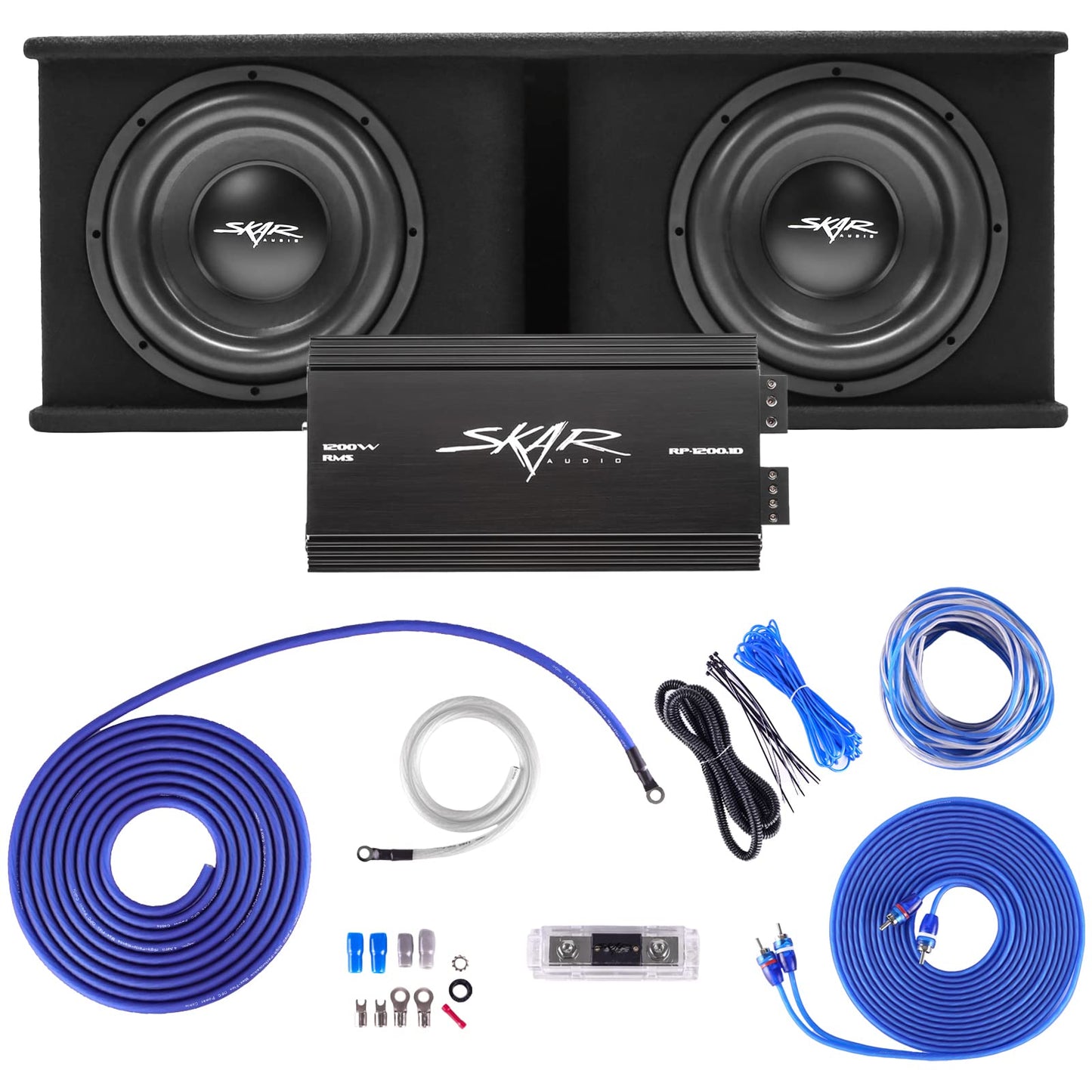 Skar Audio Dual Subwoofer SDR Series Loaded Subwoofer Enclosures