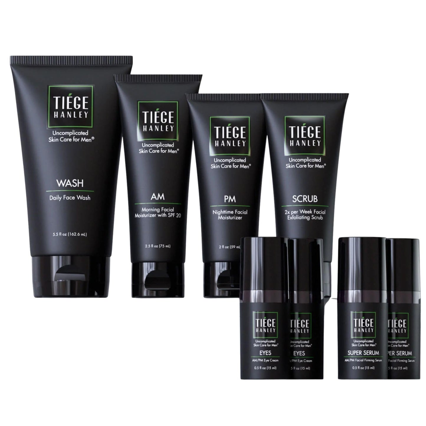 Tiege Hanley Men’s Skin Care Set 30 & 90 Days Routine