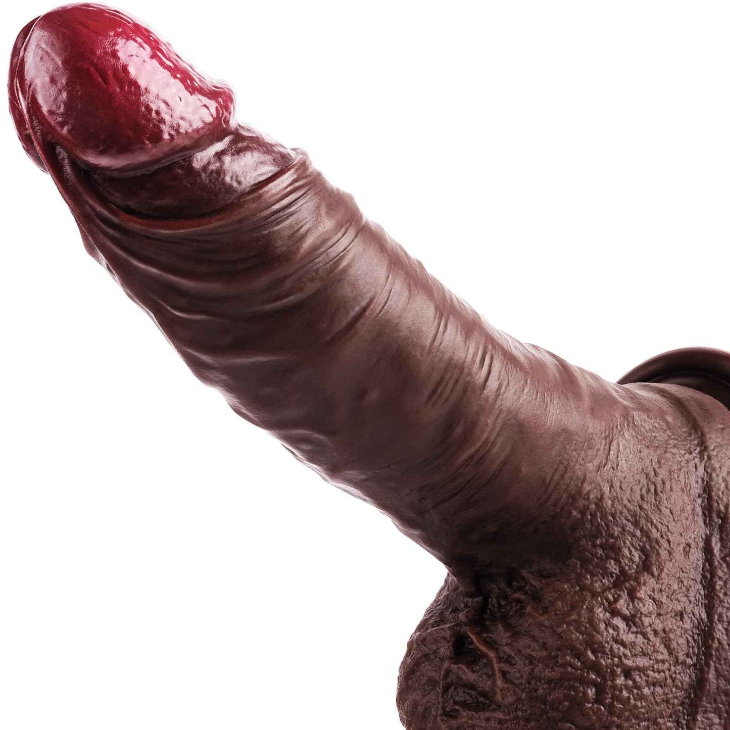 Realistic Silicone Dildo Hands-Free Play for Beginners,Couple,