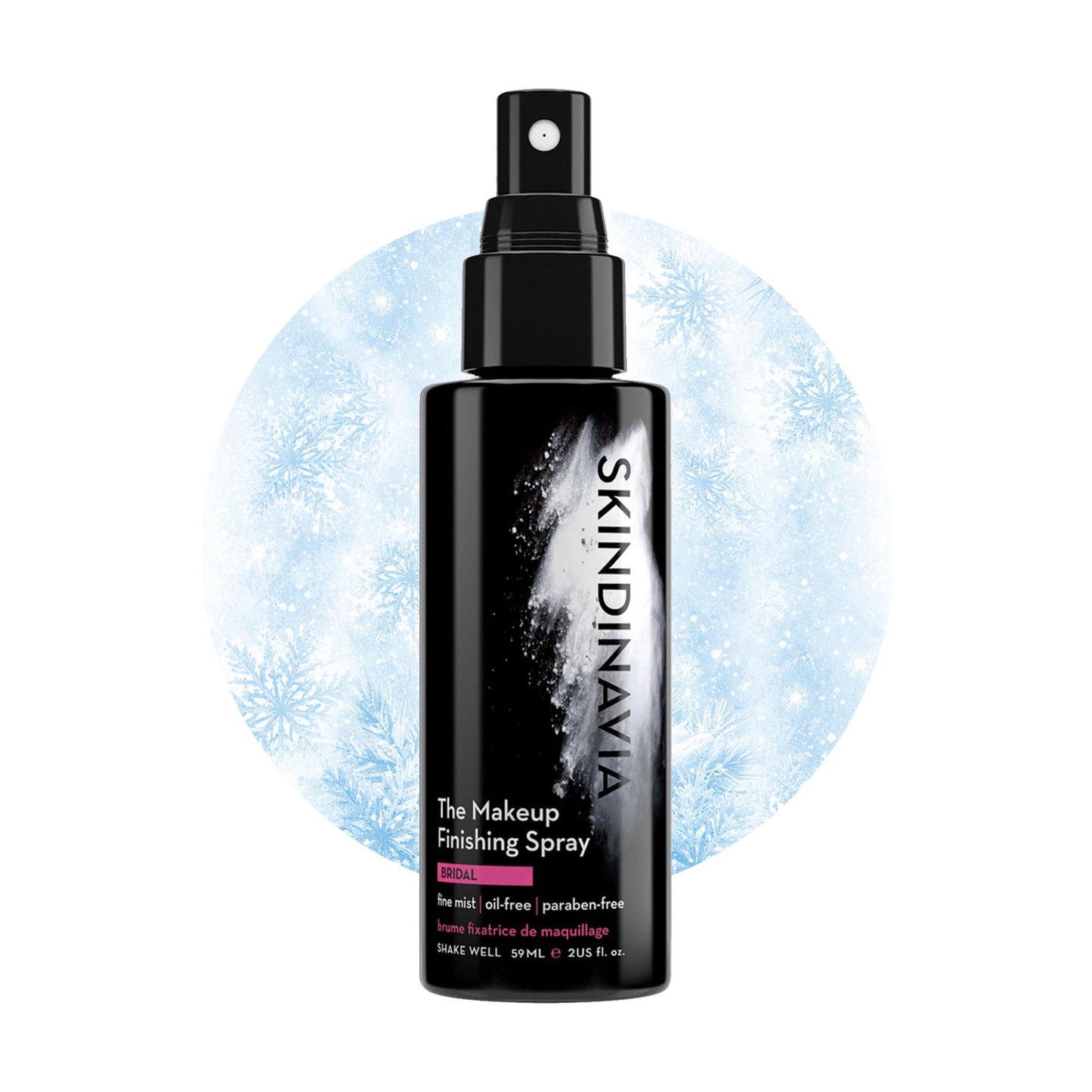 Skindinavia The Makeup Finishing Spray, Classic Makeup Setting Spray, All-Day Wear, Long-Lasting Up to 16+ Hours, Heat-Resistant & Waterproof, Cooling Fine Mist, 2.0 Oz